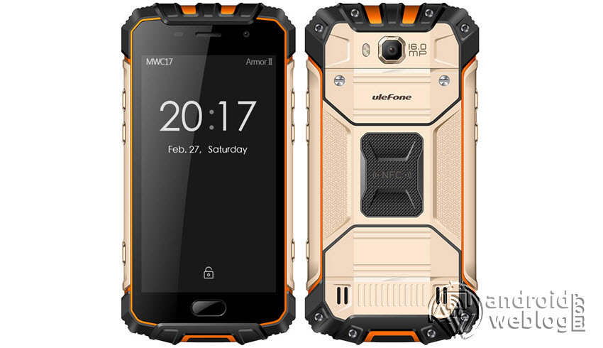 Ulefone Armor 2 Nougat Update