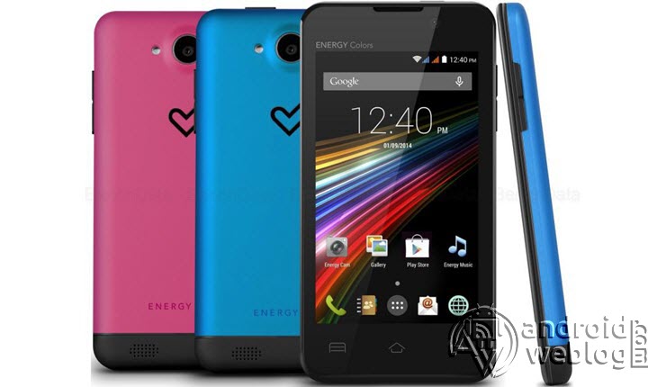 Energy Phone Colors rooting and recovery